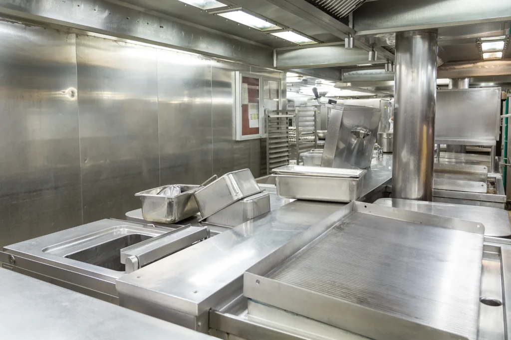 stainless steel kitchen equipment